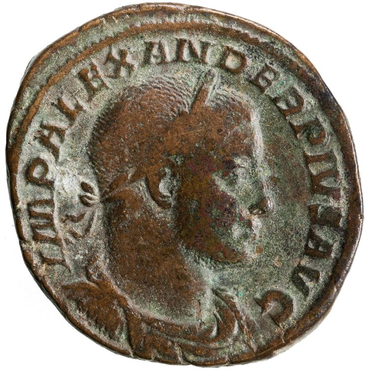 RIC IV Severus Alexander 531d, аверс, American Numismatic Society (ans)