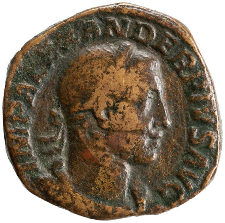 аверс RIC IV Severus Alexander 541d