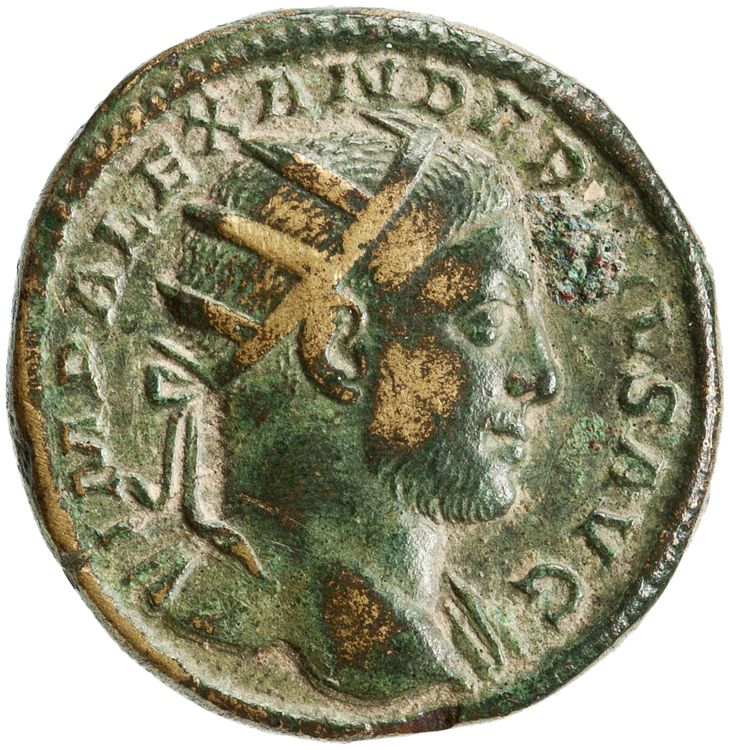 аверс RIC IV Severus Alexander 643g