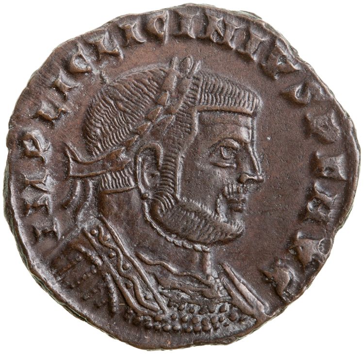 RIC VI Siscia 233a, аверс, American Numismatic Society (ans)