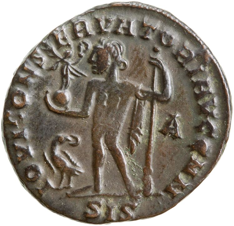 RIC VI Siscia 233a, реверс, American Numismatic Society (ans)
