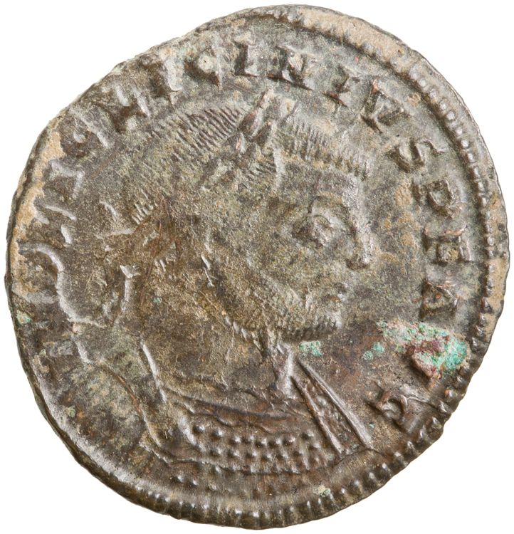 RIC VI Siscia 233a, аверс, American Numismatic Society (ans)