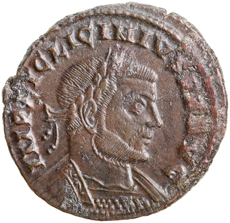 RIC VI Siscia 233a, аверс, American Numismatic Society (ans)