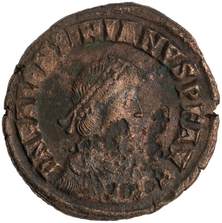 RIC IX Alexandria 18A, аверс, American Numismatic Society (ans)