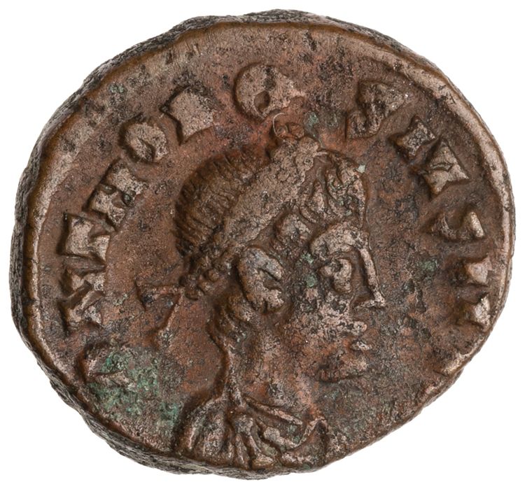 RIC IX Alexandria 20B, аверс, American Numismatic Society (ans)