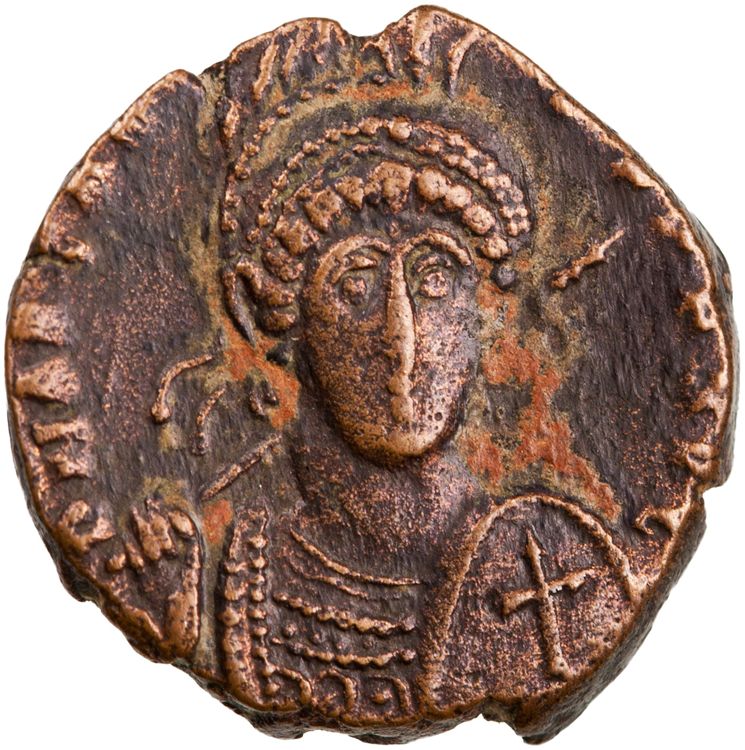 obverse RIC X Arcadius 97