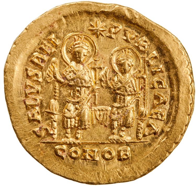 реверс RIC X Theodosius II (East) 242