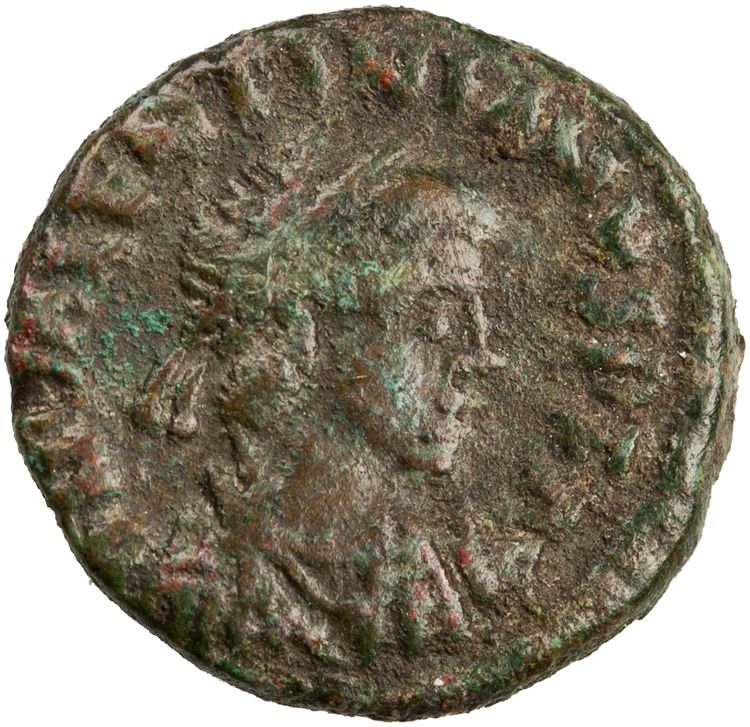 obverse RIC X Valentinian III 2124