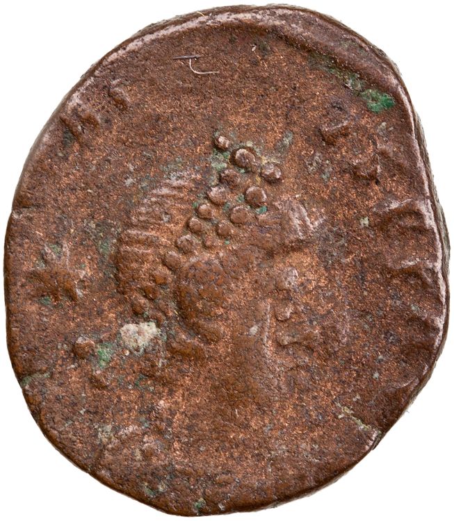 RIC X Theodosius II (East) 409, аверс, American Numismatic Society (ans)