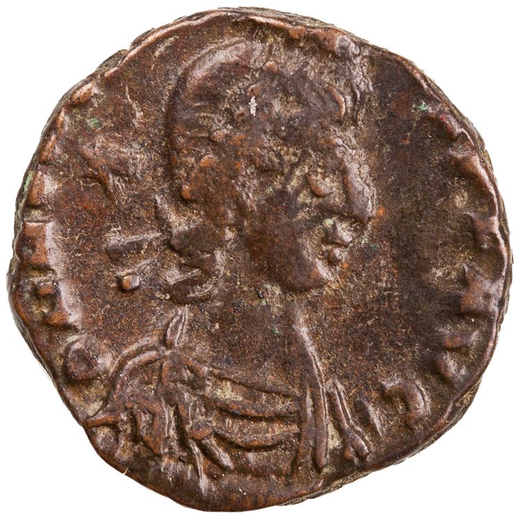 obverse RIC X Theodosius II (East) 395