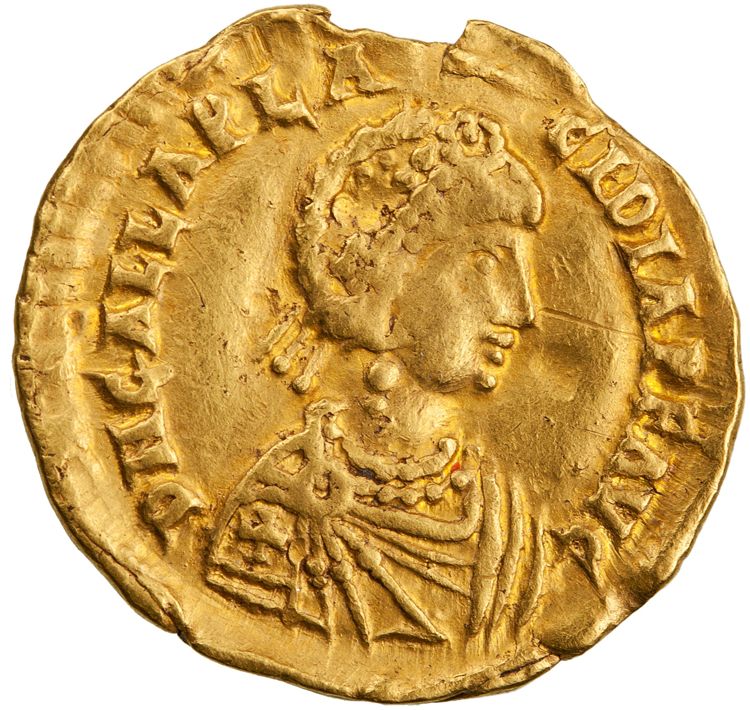 obverse RIC X Valentinian III 2052