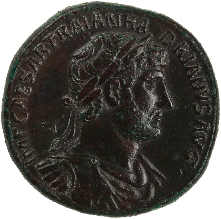 RIC II Hadrian 611B, аверс, American Numismatic Society (ans)