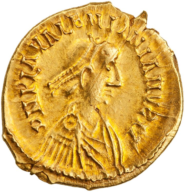 obverse RIC X Valentinian III 2029