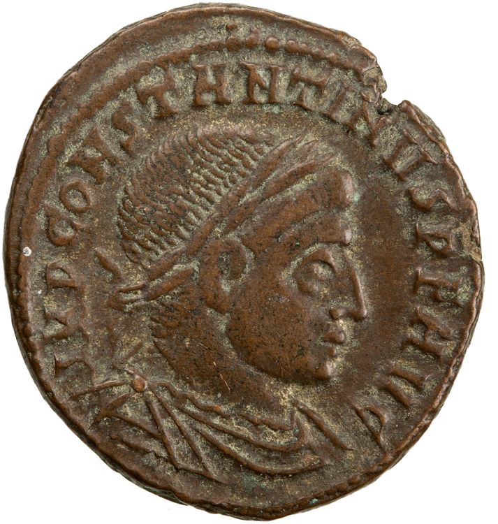 RIC VII Rome 78, obverse, American Numismatic Society (ans)