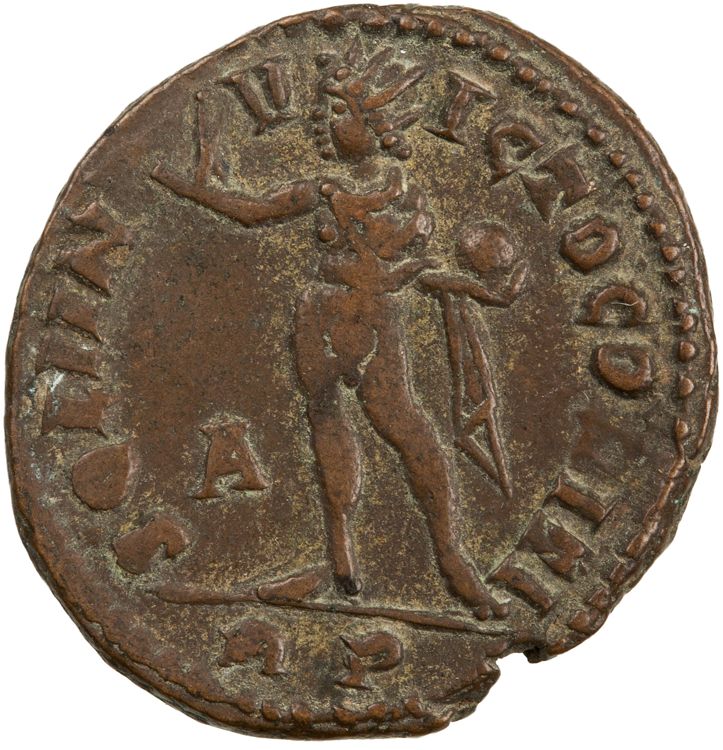 RIC VII Rome 78, reverse, American Numismatic Society (ans)