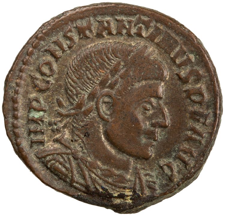 RIC VII Rome 78, obverse, American Numismatic Society (ans)