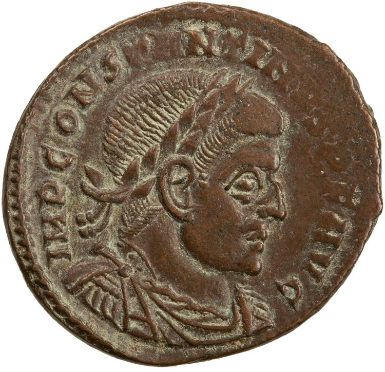 RIC VII Rome 78, obverse, American Numismatic Society (ans)