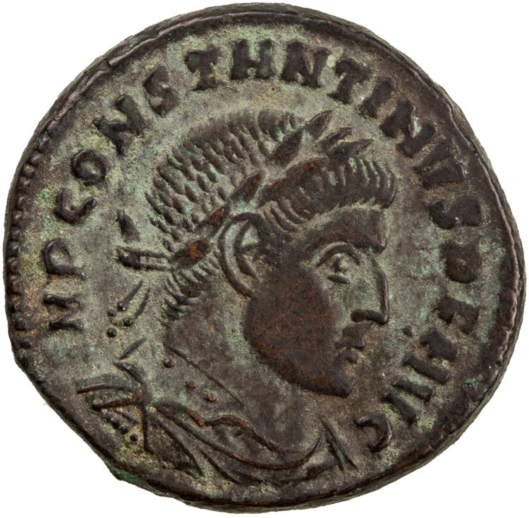 RIC VII Rome 78, obverse, American Numismatic Society (ans)