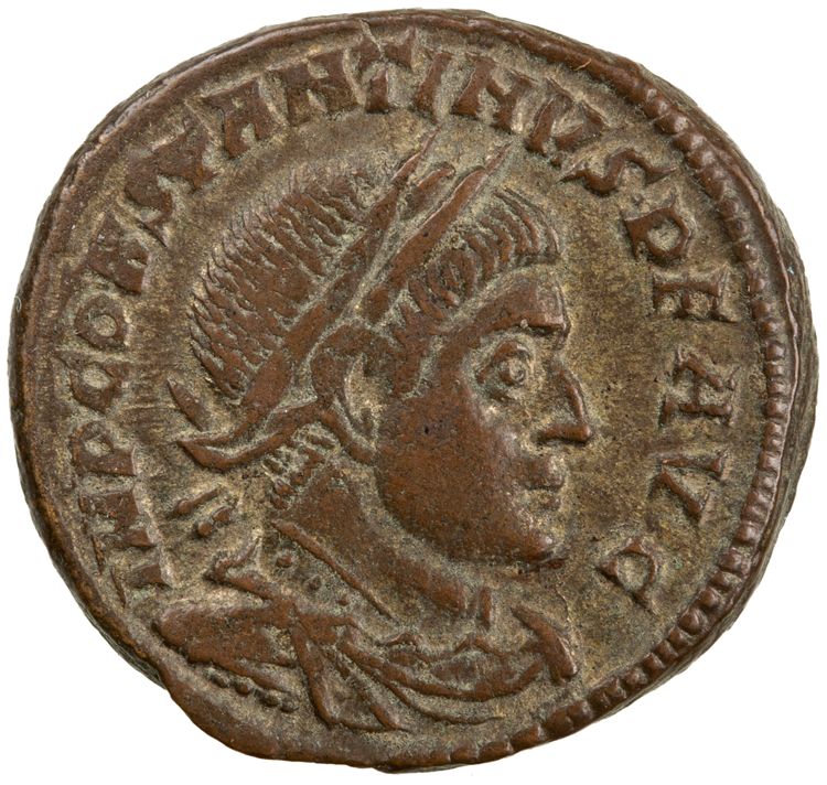 RIC VII Rome 78, obverse, American Numismatic Society (ans)