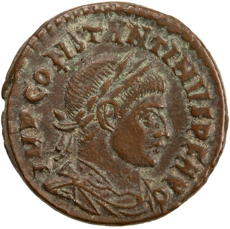 RIC VII Rome 78, obverse, American Numismatic Society (ans)