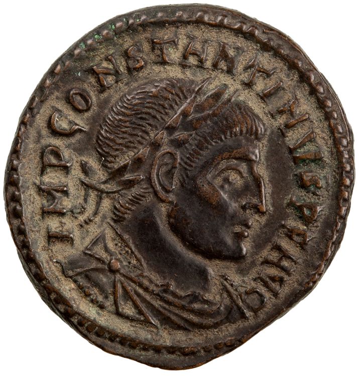 RIC VII Rome 78, obverse, American Numismatic Society (ans)