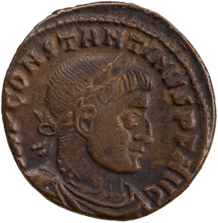 RIC VII Rome 136, obverse, American Numismatic Society (ans)