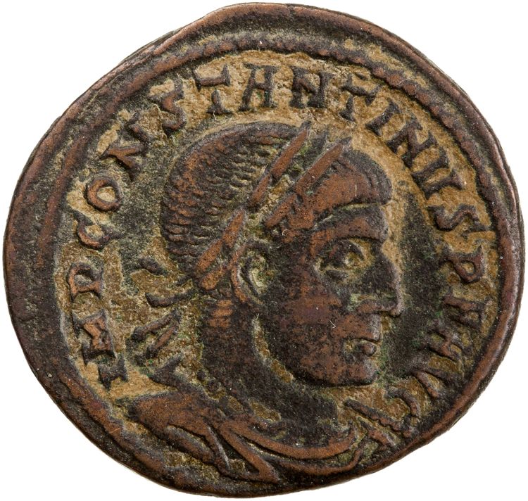 RIC VII Rome 136, obverse, American Numismatic Society (ans)
