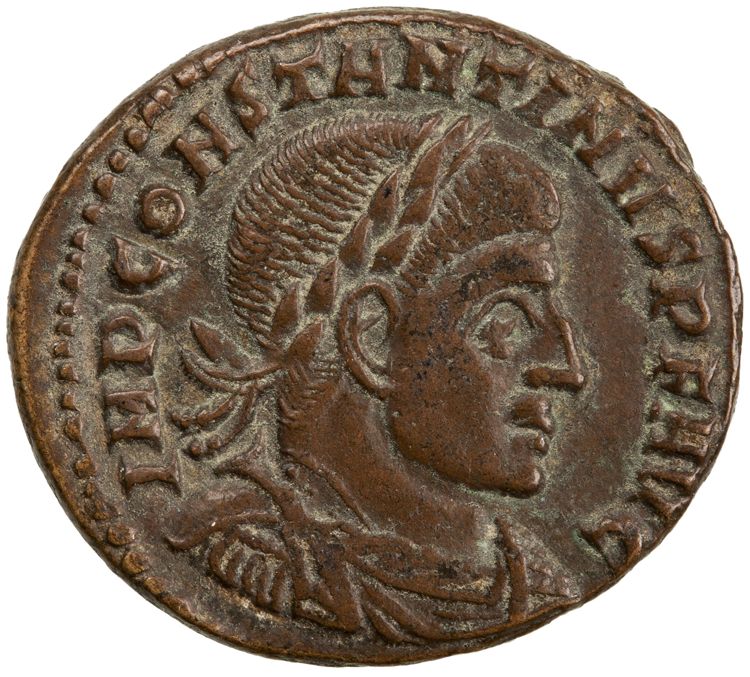 RIC VII Rome 136, obverse, American Numismatic Society (ans)