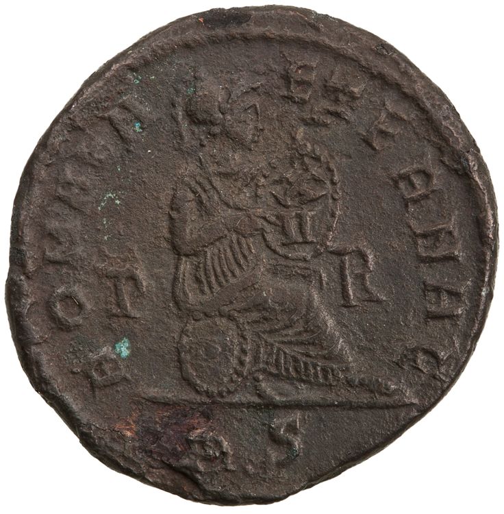 RIC VII Rome 151, реверс, American Numismatic Society (ans)