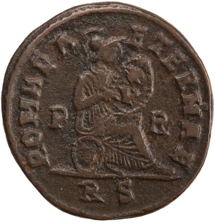 RIC VII Rome 151, реверс, American Numismatic Society (ans)
