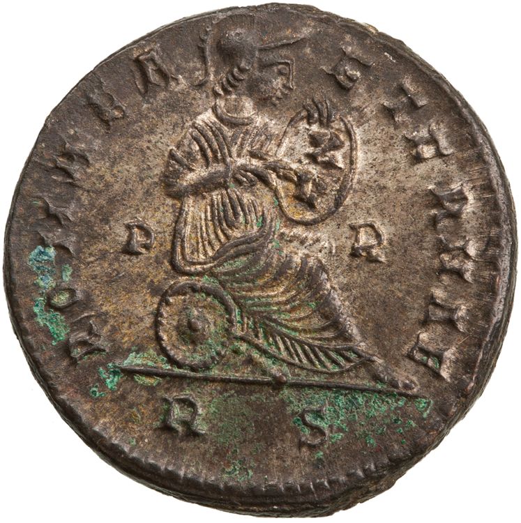 RIC VII Rome 154, реверс, American Numismatic Society (ans)