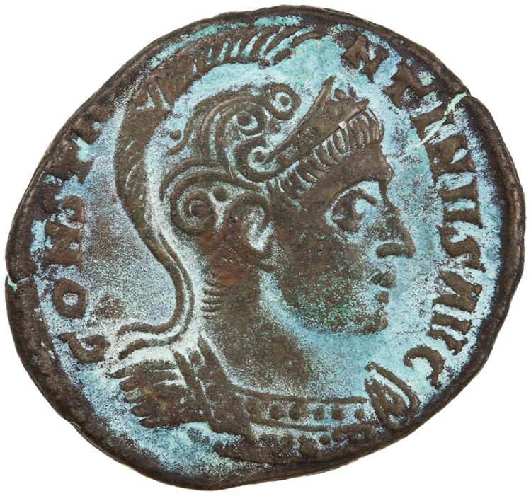 RIC VII Rome 165, аверс, American Numismatic Society (ans)