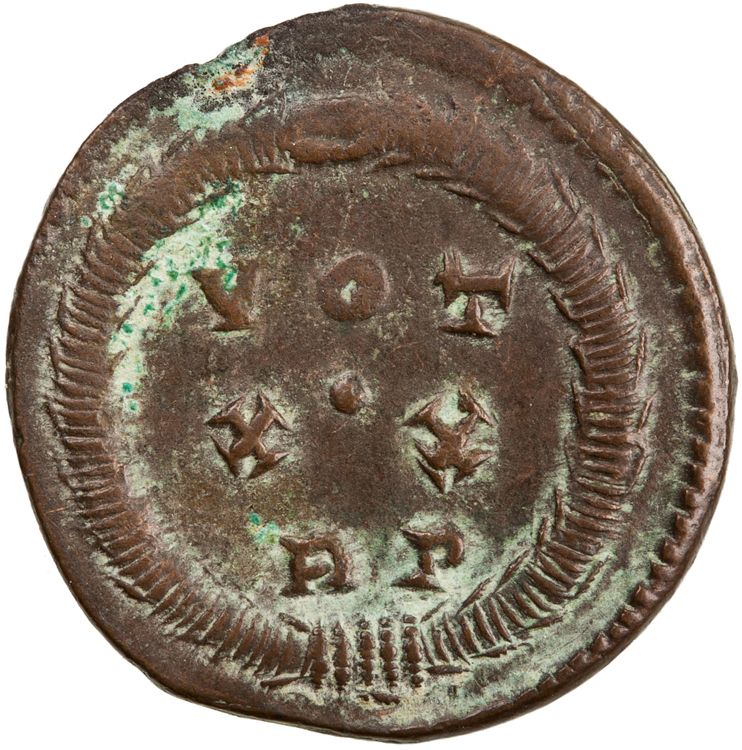 реверс RIC VII Rome 212