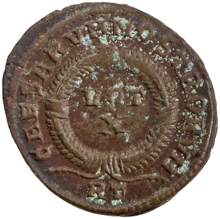 реверс RIC VII Rome 242