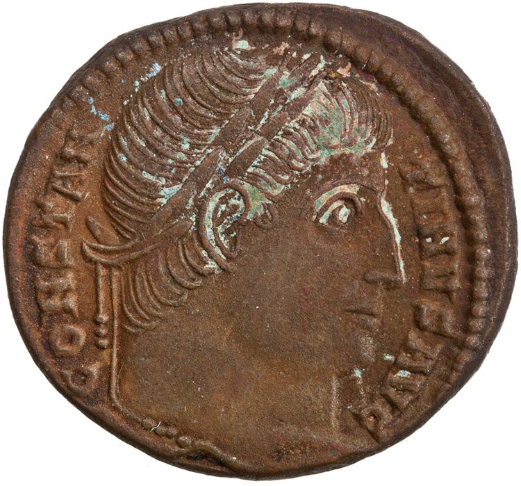RIC VII Rome 245, аверс, American Numismatic Society (ans)