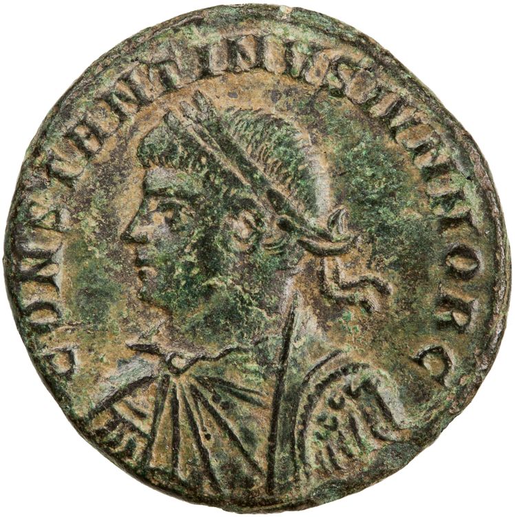 RIC VII Rome 267, аверс, American Numismatic Society (ans)