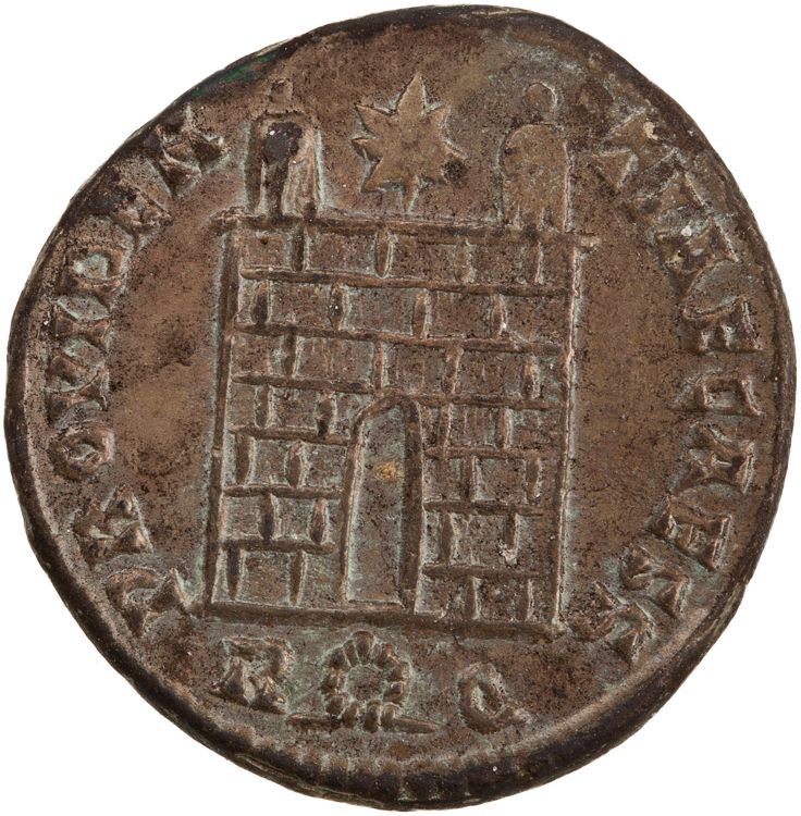RIC VII Rome 288, reverse, American Numismatic Society (ans)