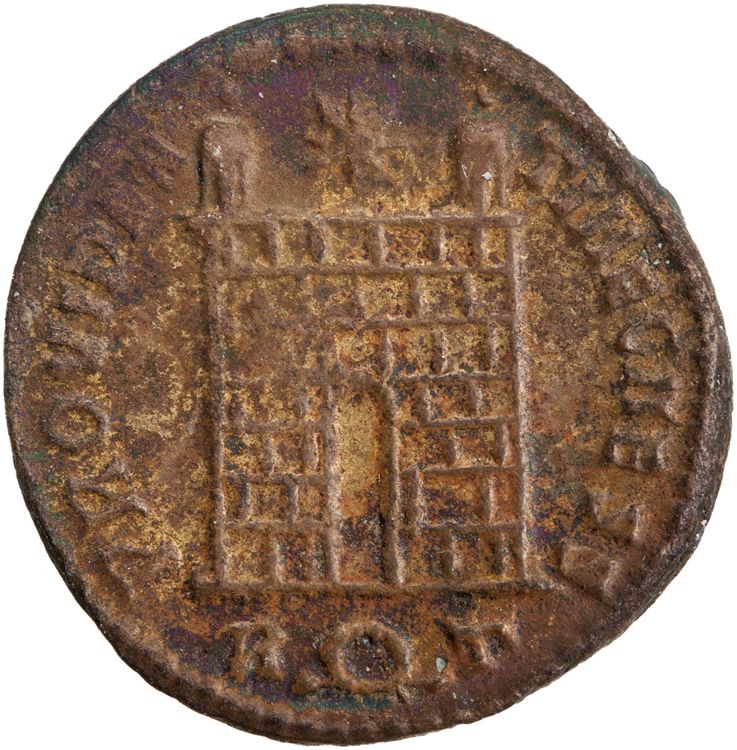 RIC VII Rome 289, reverse, American Numismatic Society (ans)