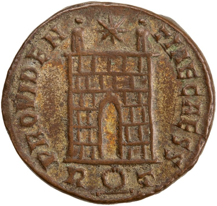 RIC VII Rome 289, reverse, American Numismatic Society (ans)