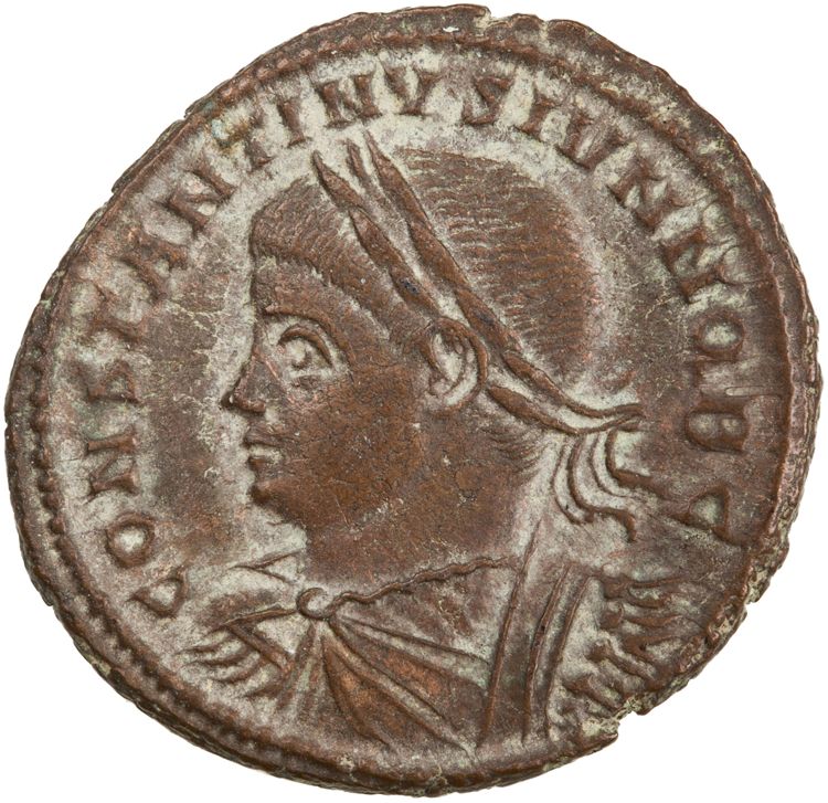 RIC VII Rome 289, obverse, American Numismatic Society (ans)