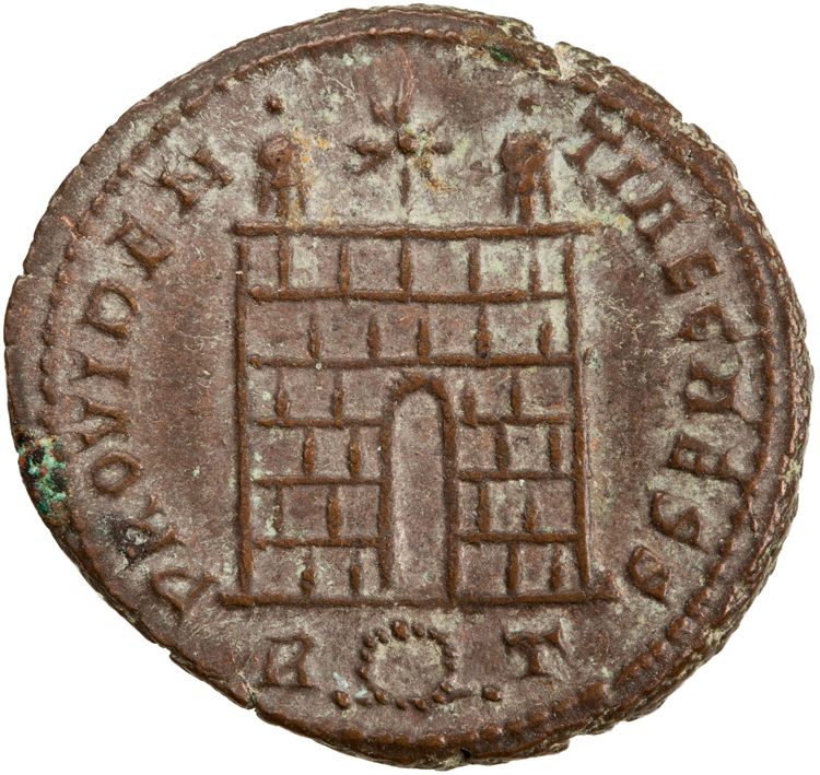 RIC VII Rome 289, reverse, American Numismatic Society (ans)