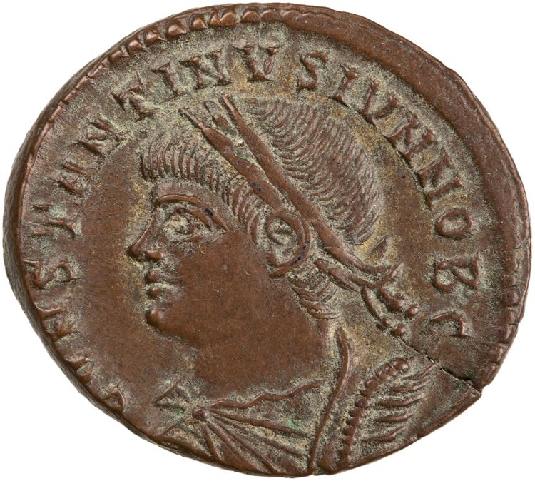RIC VII Rome 289, obverse, American Numismatic Society (ans)