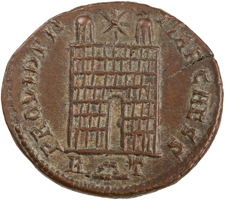 RIC VII Rome 289, reverse, American Numismatic Society (ans)