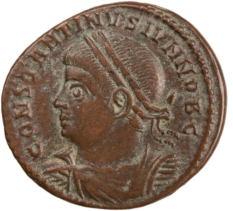 RIC VII Rome 289, obverse, American Numismatic Society (ans)