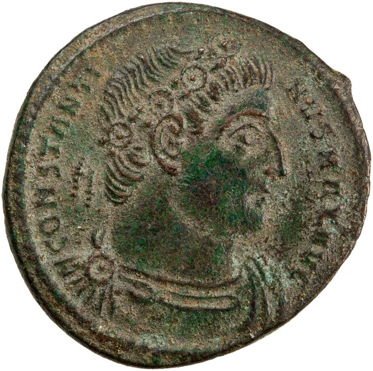 RIC VII Rome 322, аверс, American Numismatic Society (ans)