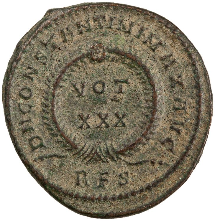 RIC VII Rome 322, реверс, American Numismatic Society (ans)