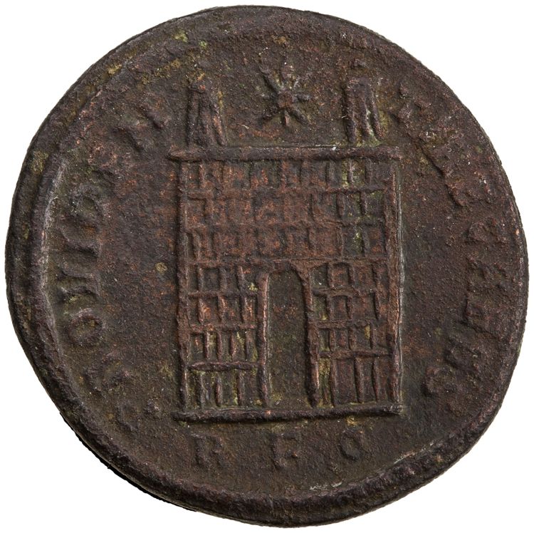 реверс RIC VII Rome 324