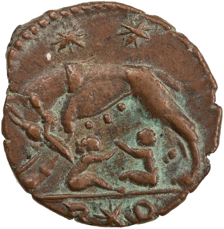 RIC VII Rome 370, реверс, American Numismatic Society (ans)