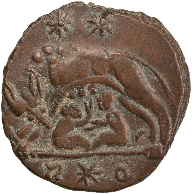 RIC VII Rome 370, реверс, American Numismatic Society (ans)