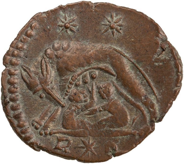 RIC VII Rome 370, реверс, American Numismatic Society (ans)